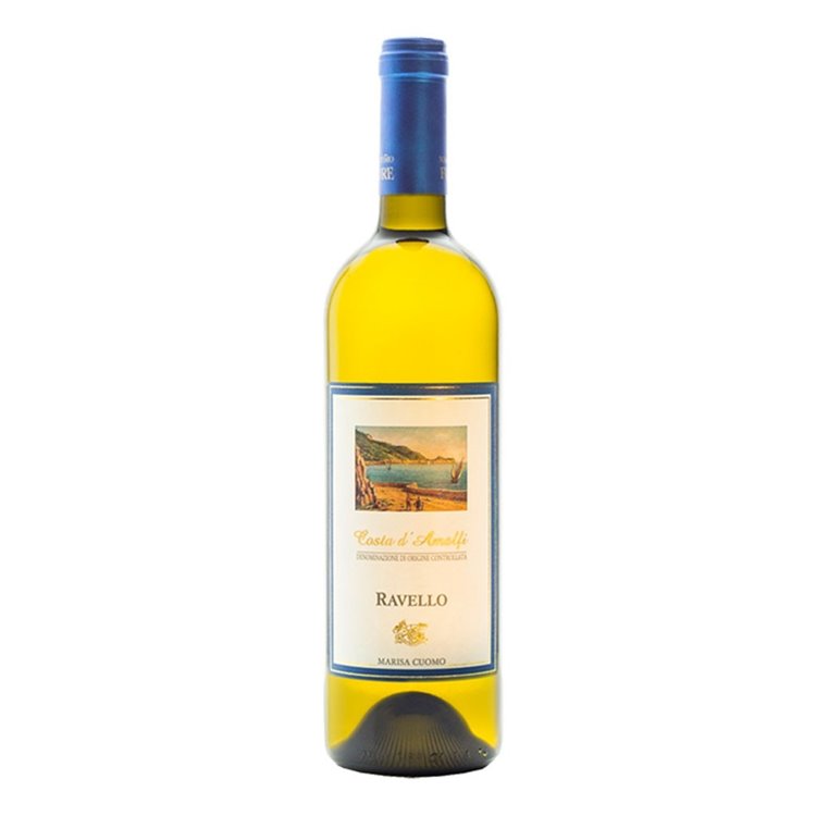 MARISA CUOMO Costa d'Amalfi RAVELLO BIANCO 2021 Cl.75 MARISA CUOMO Costa d'Amalfi RAVELLO BIANCO 2021 Cl.75
