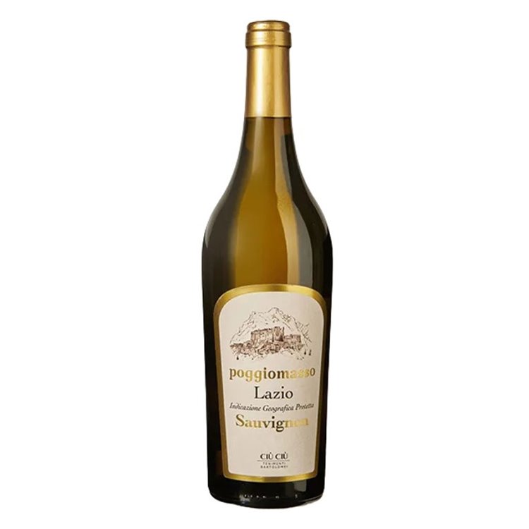 POGGIOMASSO Lazio Igp Sauvignon 2020 cl.75 13.5° POGGIOMASSO Lazio Igp Sauvignon 2020 cl.75 13.5°