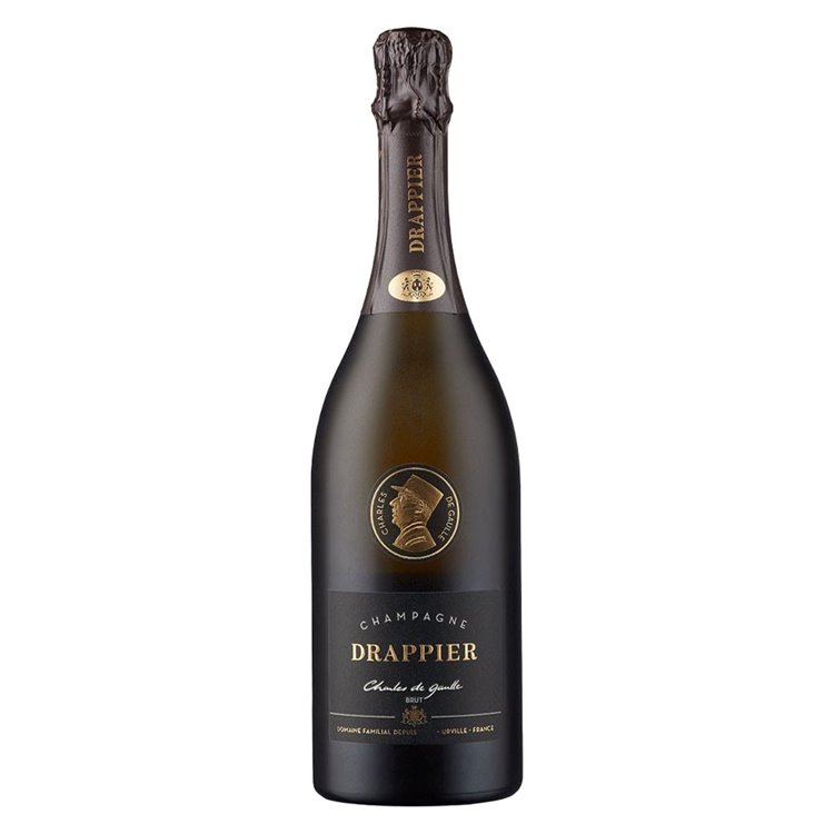 DRAPPIER Champagne Brut CHARLES DE GAULLE cl.75 DRAPPIER Champagne Brut CHARLES DE GAULLE cl.75