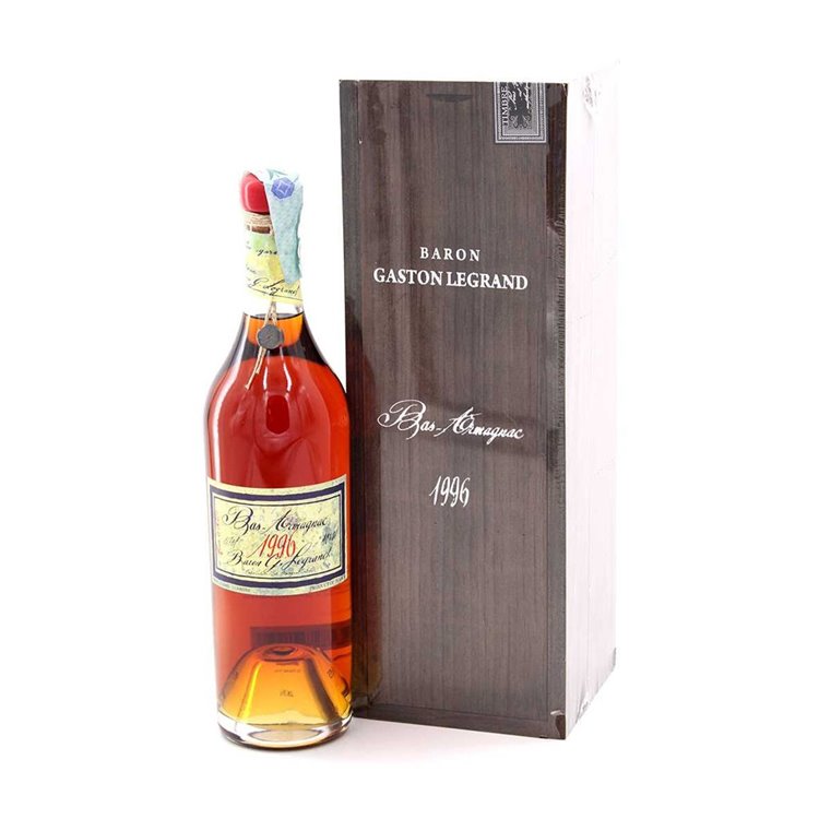 BARON GASTON LEGRAND Bas-Armagnac Millèsimè 1996 CL 70 BARON GASTON LEGRAND Bas-Armagnac Millèsimè 1996 CL 70