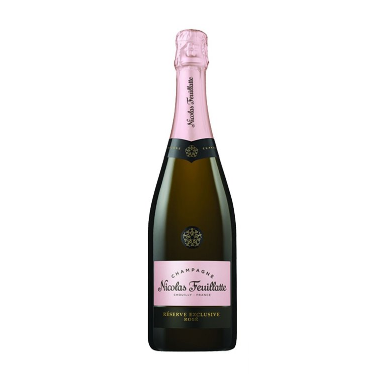 NICOLAS FEUILLATTE Champagne Exclusive Rose Cl 75 NICOLAS FEUILLATTE Champagne Exclusive Rose Cl 75
