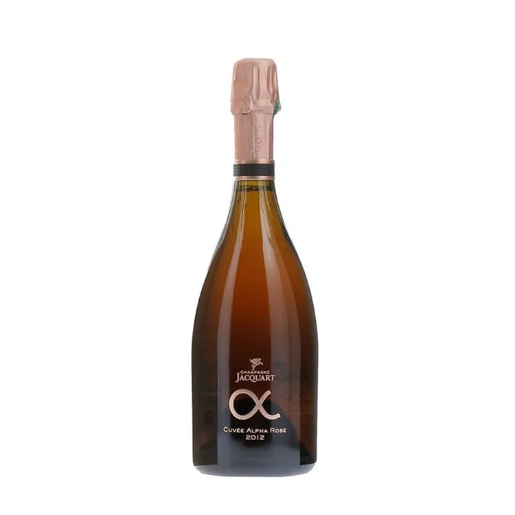 JACQUART Champagne Cuvee ALPHA Rose 2012 Cl.75 JACQUART Champagne Cuvee ALPHA Rose 2012 Cl.75