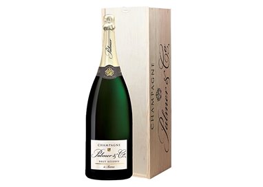 PALMER Champagne Brut Reserve JEROBOAM Cassa Legno cl.300