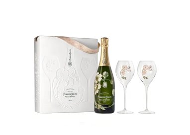 PERRIER-JOUET CONFEZIONE Regalo Belle Epoque 2014 + 2 Flute