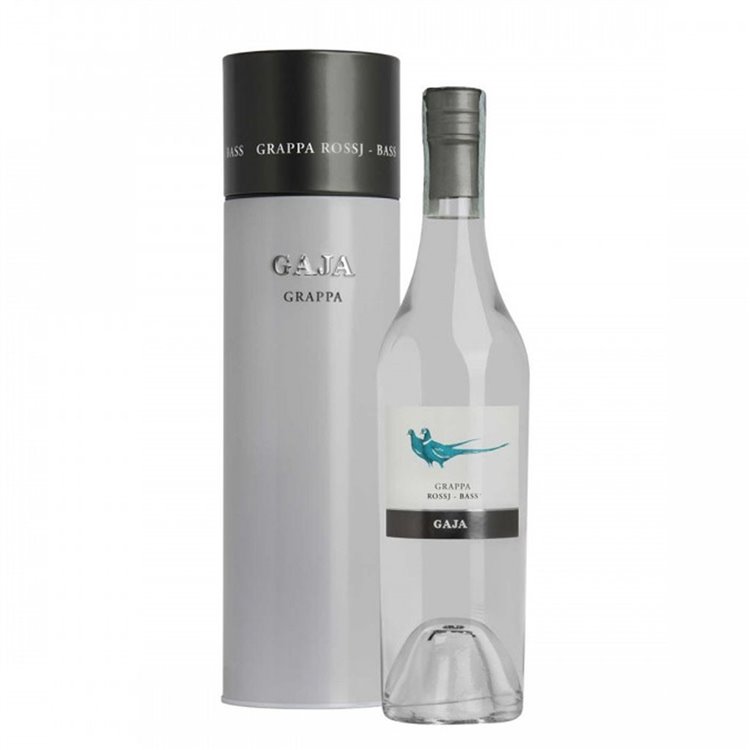 GAJA Grappa Di Chardonnay ROSSJ-BASS Astuccio Cl.50 42° GAJA Grappa Di Chardonnay ROSSJ-BASS Astuccio Cl.50 42°