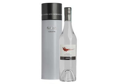 GAJA Grappa di Nebbiolo SITO MORESCO Astuccio Cl.50 42°