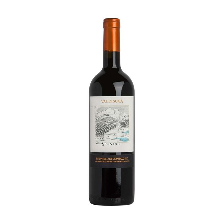 VAL DI SUGA Brunello di Montalcino VIGNA SPUNTALI 2016 Cl 75 14.5° VAL DI SUGA Brunello di Montalcino VIGNA SPUNTALI 2016 Cl 75 14.5°