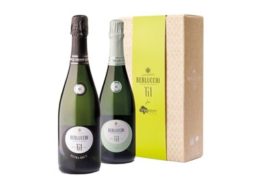BERLUCCHI Confezione TREEDOM ‘61 Saten+Extra Brut CARD Adotta Albero