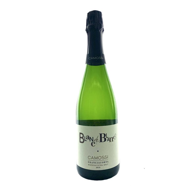 CAMOSSI Franciacorta Blanc de Blancs Riserva Millesimato 2015 cl.75 CAMOSSI Franciacorta Blanc de Blancs Riserva Millesimato 2015 cl.75
