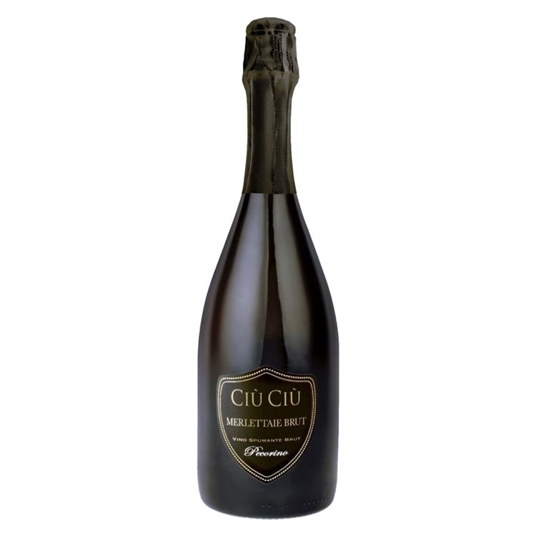 CIU' CIU' Spumante Brut Pecorino MERLETTAIE  Bio Vegan cl.75