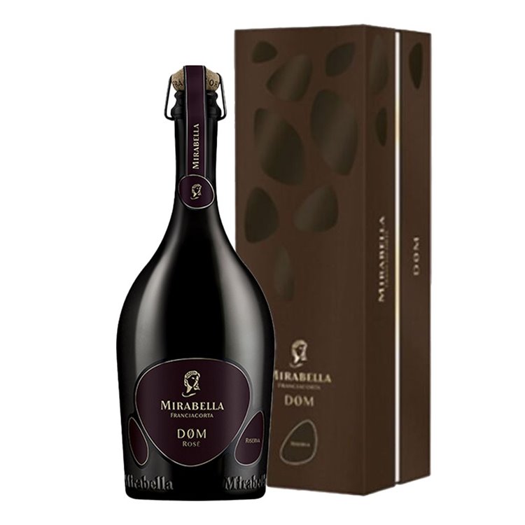 MIRABELLA Franciacorta Riserva Dosaggio Zero Rose DOM 2012 Ast cl.75 MIRABELLA Franciacorta Riserva Dosaggio Zero Rose DOM 2012 Ast cl.75