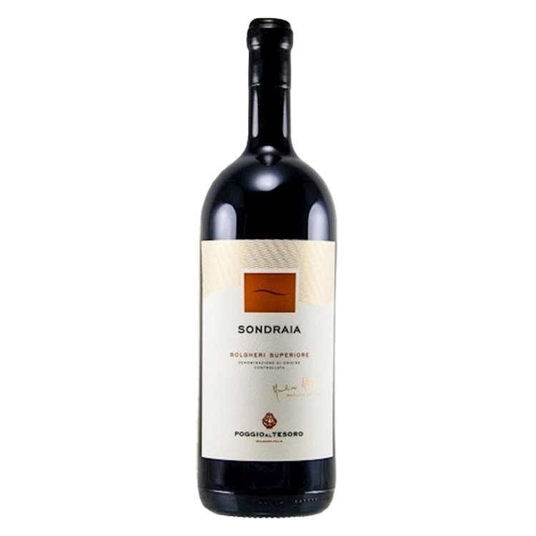POGGIO AL TESORO Bolgheri Superiore SONDRAIA Magnum 2019 cl.150 POGGIO AL TESORO Bolgheri Superiore SONDRAIA Magnum 2019 cl.150