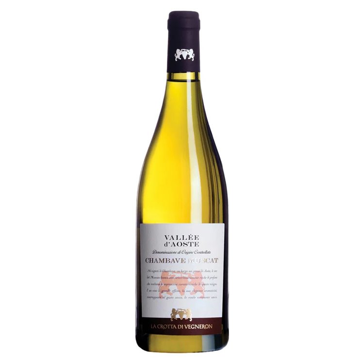 LA CROTTA DI VEGRERON Valle D'Aosta Chambave Muscat Doc 2022 cl.75 LA CROTTA DI VEGRERON Valle D'Aosta Chambave Muscat Doc 2022 cl.75