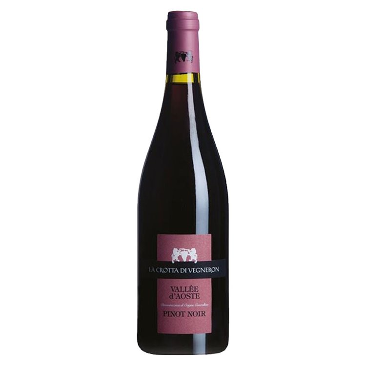 LA CROTTA DI VEGNERON Valle D'Aosta Pinot Noir Doc 2022 cl.75 13% LA CROTTA DI VEGNERON Valle D'Aosta Pinot Noir Doc 2022 cl.75 13%