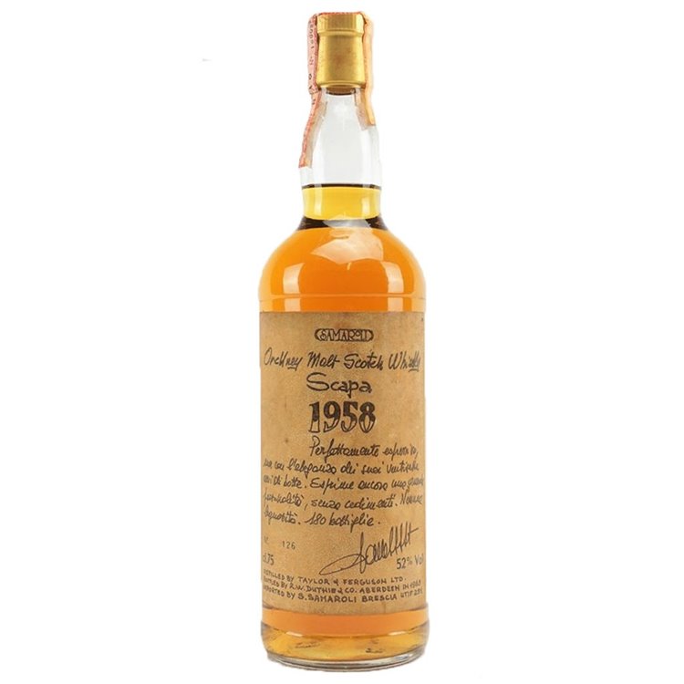 Samaroli Scapa 1958 Cl 75 52° bott 12 di 180 Samaroli Scapa 1958 Cl 75 52° bott 12 di 180