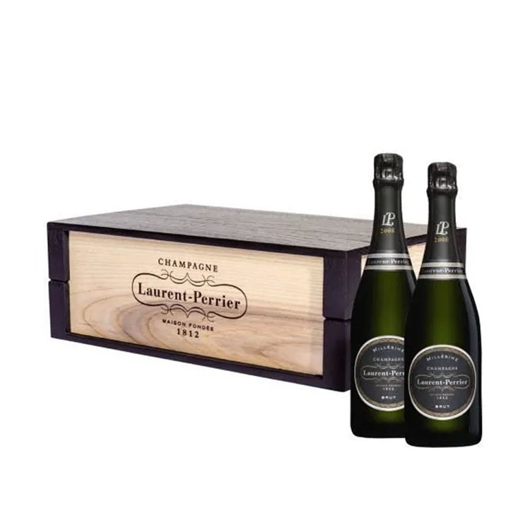 LAURENT PERRIER Millesimato 2008 Cofanetto x2 Cl.75 LAURENT PERRIER Millesimato 2008 Cofanetto x2 Cl.75