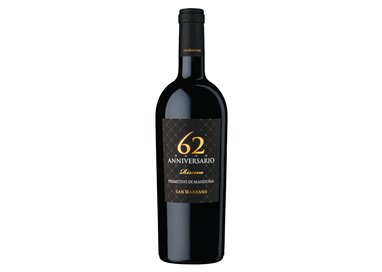 San Marzano Primitivo Manduria Dop Riserva Anniversario 62 2018 cl75