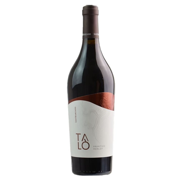 SAN MARZANO Primitivo Merlot Salento Igp TALO' 2021 cl.75 SAN MARZANO Primitivo Merlot Salento Igp TALO' 2021 cl.75