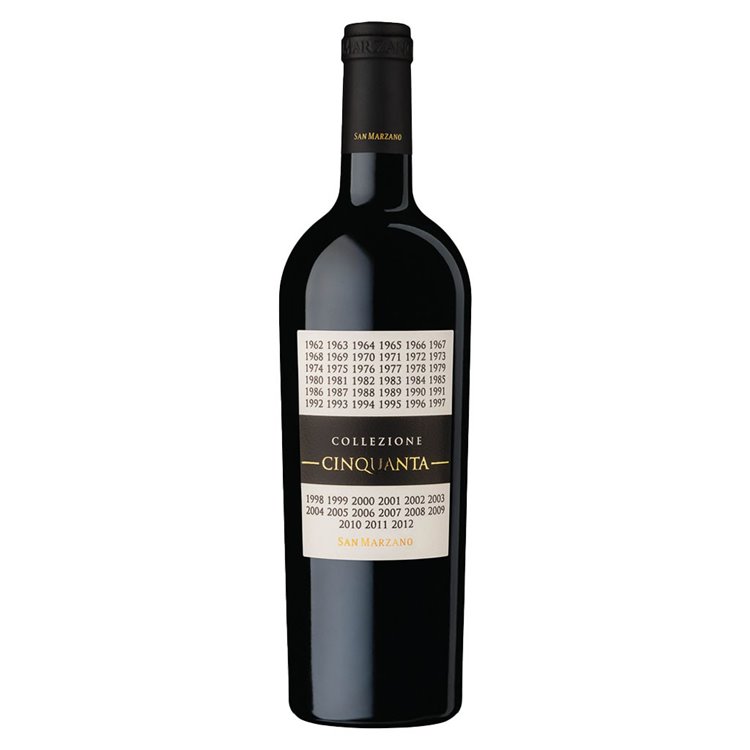 San Marzano Rosso D'Italia Collezione Cinquanta cl.75 14.5% San Marzano Rosso D'Italia Collezione Cinquanta cl.75 14.5%