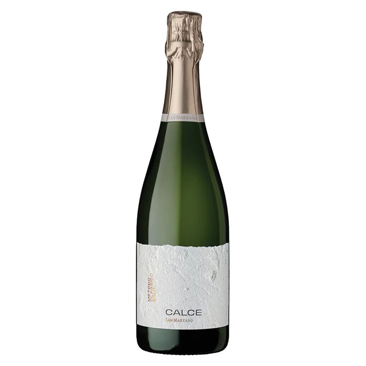 SAN MARZANO Metodo Classico Brut CALCE BIANCO Mill. 2017 cl.75 SAN MARZANO Metodo Classico Brut CALCE BIANCO Mill. 2017 cl.75