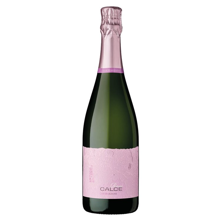 SAN MARZANO Metodo Classico Brut CALCE ROSE Mill. 2017 cl.75 SAN MARZANO Metodo Classico Brut CALCE ROSE Mill. 2017 cl.75