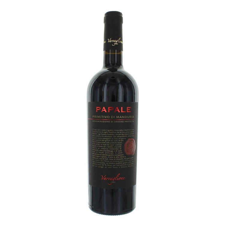 VARVAGLIONE Primitivo Di Manduria Dop PAPALE 2021 cl.75 VARVAGLIONE Primitivo Di Manduria Dop PAPALE 2021 cl.75