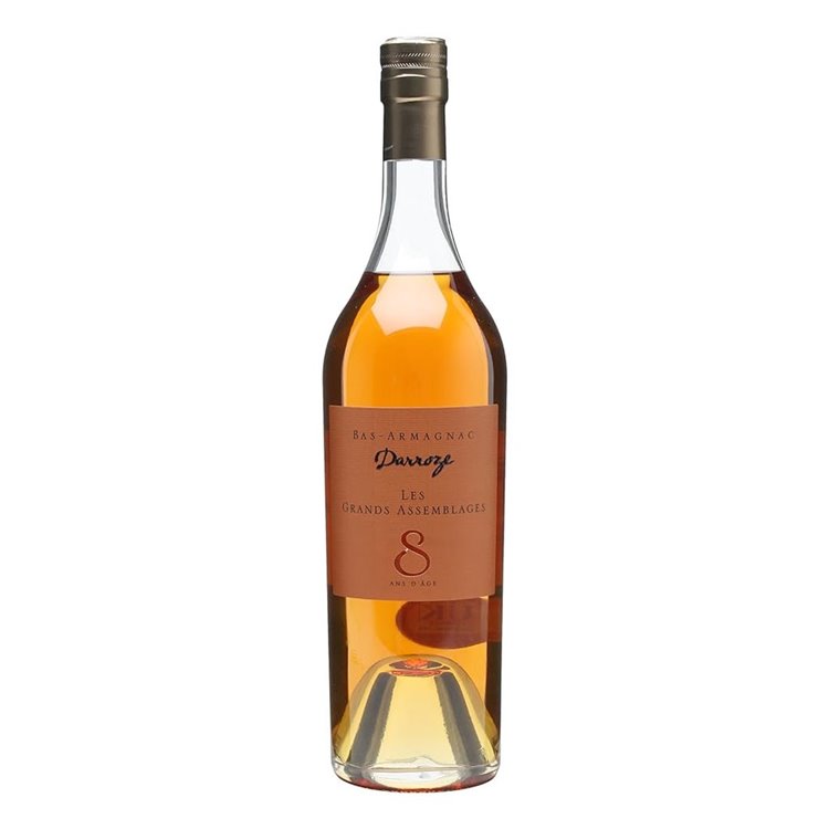 DARROZE Bas-Armagnac LES GRANDES ASSEMBLAGES 8 ans d'age 43% cl.70 DARROZE Bas-Armagnac LES GRANDES ASSEMBLAGES 8 ans d'age 43% cl.70