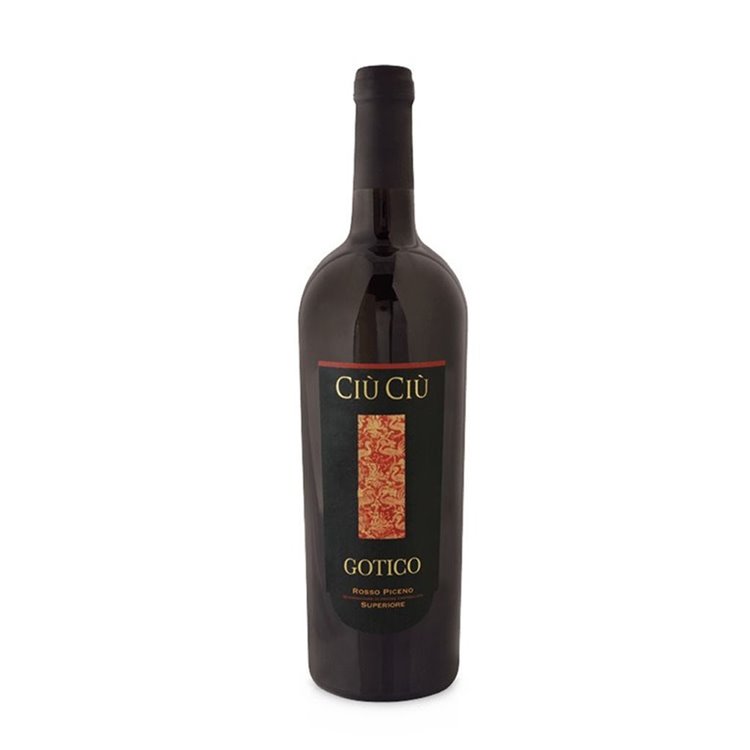 Ciù Ciù Rosso Piceno Superiore Gotico Bio Vegan 2018 cl.75 14°