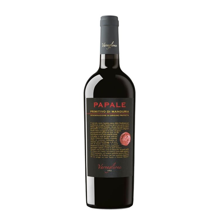 Varvaglione Primitivo Di Manduria Dop Papale 2022 cl.75 Varvaglione Primitivo Di Manduria Dop Papale 2022 cl.75