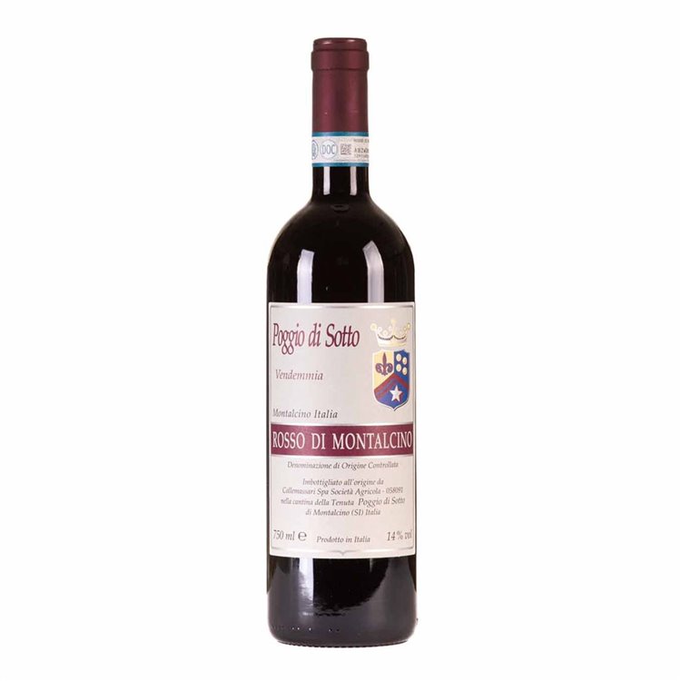 Poggio Di Sotto Rosso di Montalcino Doc 2021 cl.75 14° Poggio Di Sotto Rosso di Montalcino Doc 2021 cl.75 14°
