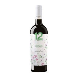Varvaglione Primitivo Organic Wine 12 E Mezzo Puglia Igp 2022 cl.75