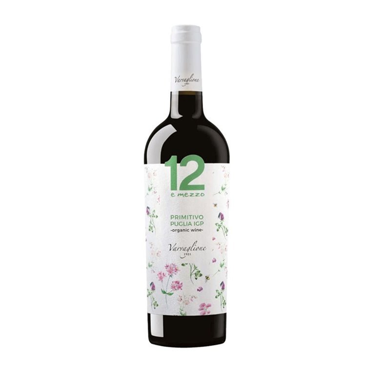 Varvaglione Primitivo Organic Wine 12 E Mezzo Puglia Igp 2022 cl.75 Varvaglione Primitivo Organic Wine 12 E Mezzo Puglia Igp 2022 cl.75