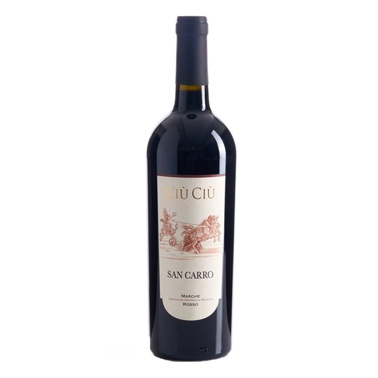 Ciù Ciù Rosso San Carro Marche Igp Bio Vegan 2022 cl.75 15% Ciù Ciù Rosso San Carro Marche Igp Bio Vegan 2022 cl.75 15%