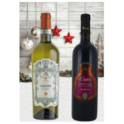 Elegante Confezione Regalo con Vini del Lago di Garda