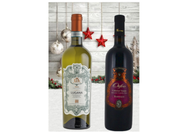 Elegante Confezione Regalo con Vini del Lago di Garda