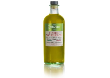 Carapelli - Rustic Unfiltered Extra Virgin Olive Oil 100% Italian 1.0 L.