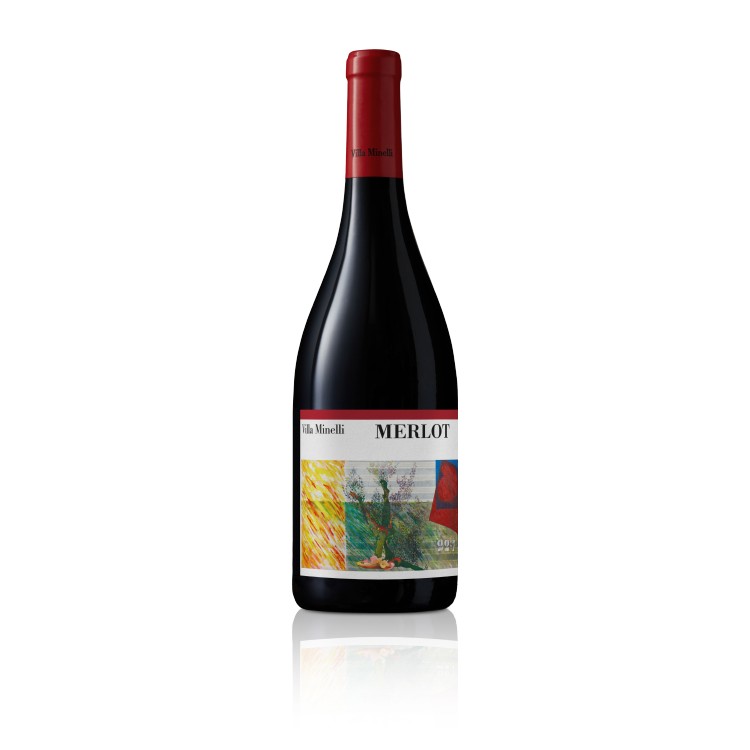 Vino Rosso Merlot Veneto IGT Villa Minelli -cz Vino Rosso Merlot Veneto IGT Villa Minelli -cz