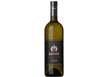 Loacker Vigneti delle Dolomiti Chardonnay Ateyon BIO Tappo di Vetro