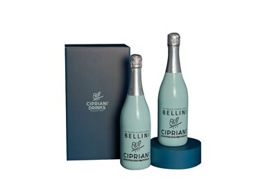 BICOBI SRL A Socio Unico - Cipriani Drinks GIFT CONFEZIONE 2 BOTTIGLIE  BELLINI 0,75