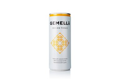 GEMELLII Drinks GmbH INDIAN TONIC Lattina in confezione da 12 0,250