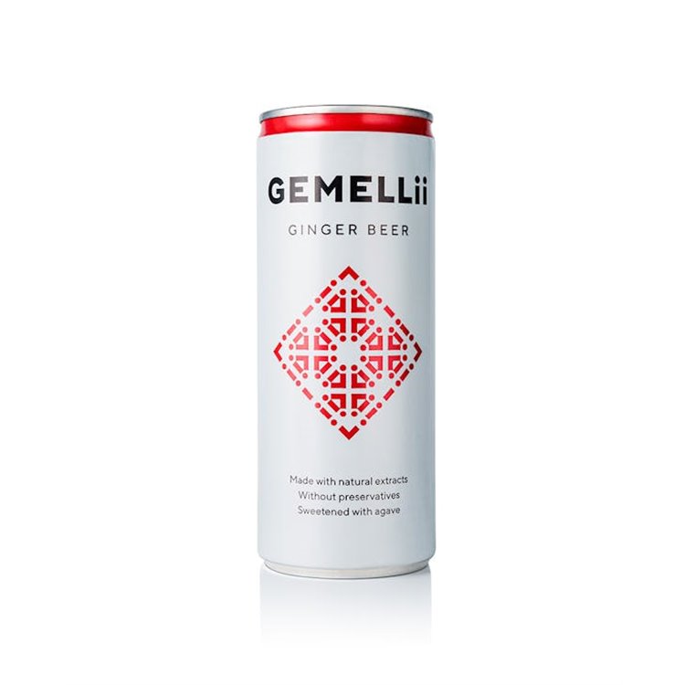 GEMELLII Drinks GmbH GINGER BEER Lattina in confezione da 12 0,250 GEMELLII Drinks GmbH GINGER BEER Lattina in confezione da 12 0,250