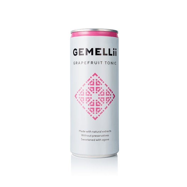 GEMELLII Drinks GmbH GRAPEFRUIT TONIC Lattina in confezione da 0,250