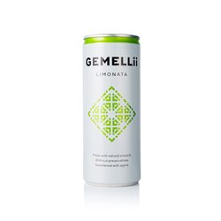 GEMELLII Drinks GmbH LIMONATA Lattina in confezione da 12 .. 0,250