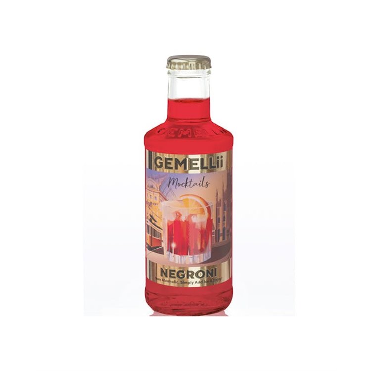 GEMELLII Drinks GmbH NEGRONI Mocktails in confezione da 20-Geme 0,200 GEMELLII Drinks GmbH NEGRONI Mocktails in confezione da 20-Geme 0,200
