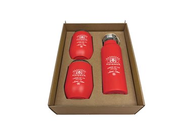 CLEMENTE STEFANO - Visionair Gin E GIFT XMAS EDITION 1 BOTTIGLIA + 2 BICCHIERI TERM