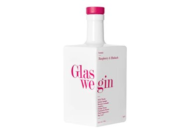 COURAGEOUS SPIRITS LTD RASPBERRY RHUBARB GIN-Glaswegin 0,700