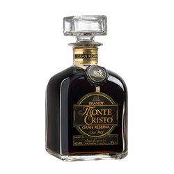 GRACIA HNOS., S.A. GIFT  BRANDY GRAN RESERVA-Monte Cristo 0,700