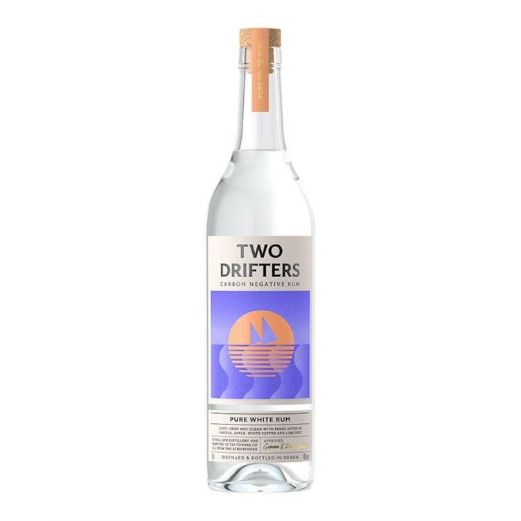 TWO DRIFTERS DISTILLERY Ltd RUM PURE WHITE-Two Drifters 0,700 TWO DRIFTERS DISTILLERY Ltd RUM PURE WHITE-Two Drifters 0,700