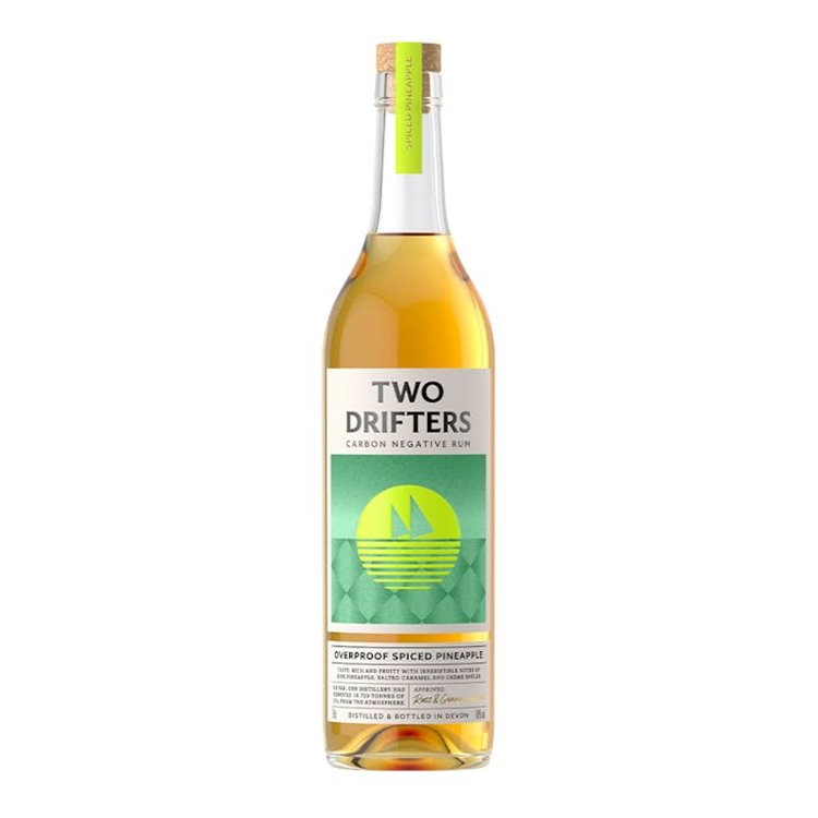 TWO DRIFTERS DISTILLERY Ltd RUM OVERPROOF PINEAPPLE SPICED-Two Drifter 0,700 TWO DRIFTERS DISTILLERY Ltd RUM OVERPROOF PINEAPPLE SPICED-Two Drifter 0,700