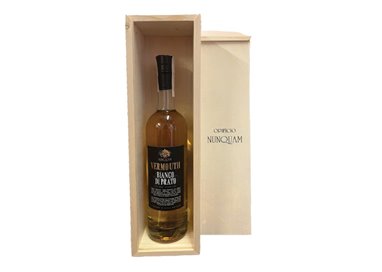 NUNQUAM Snc di Pagliai Cristina & C. GIFT CONFEZIONE LEGNO VERMOUTH BIANCO DI PRATO